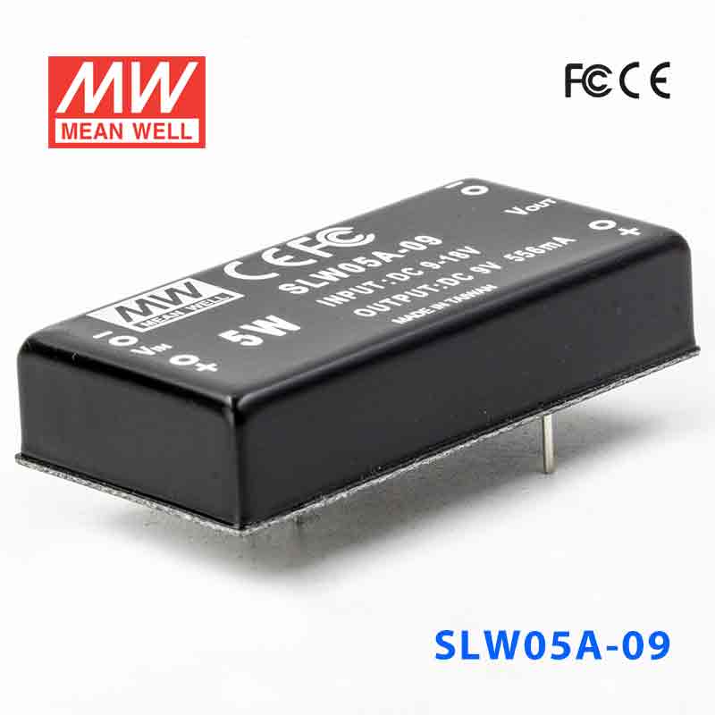 SLW05A-09 SLW05A-09 5W 9~18V 输入 9V 稳压单路输出明纬DC-DC转换模块电源