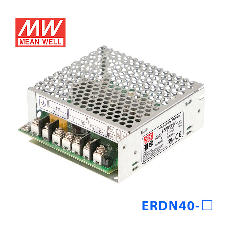 ERDN40-24 ERDN40-24台湾明纬24V19~29Vdc40A左右支持1+1和N+1机壳冗余模块