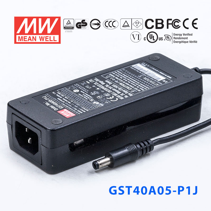 GST40A05-P1J GST40A05-P1J 25W 5V5A高效能低空载损耗绿色节能桌上型适配器