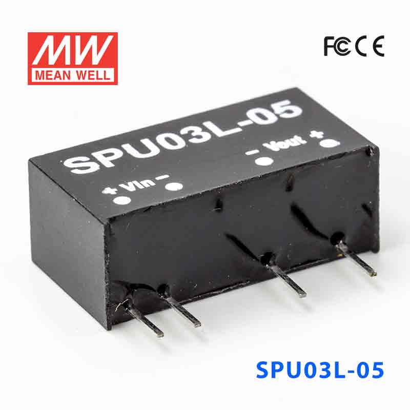 SPU03L-05 SPU03L-05 3W 5V-5V 非稳压单路输出明纬DC-DC模块电源