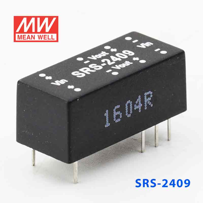 SRS-2409 SRS-2409 0.5W 24V-9V 稳压单组输出明纬DC-DC转换模块电源