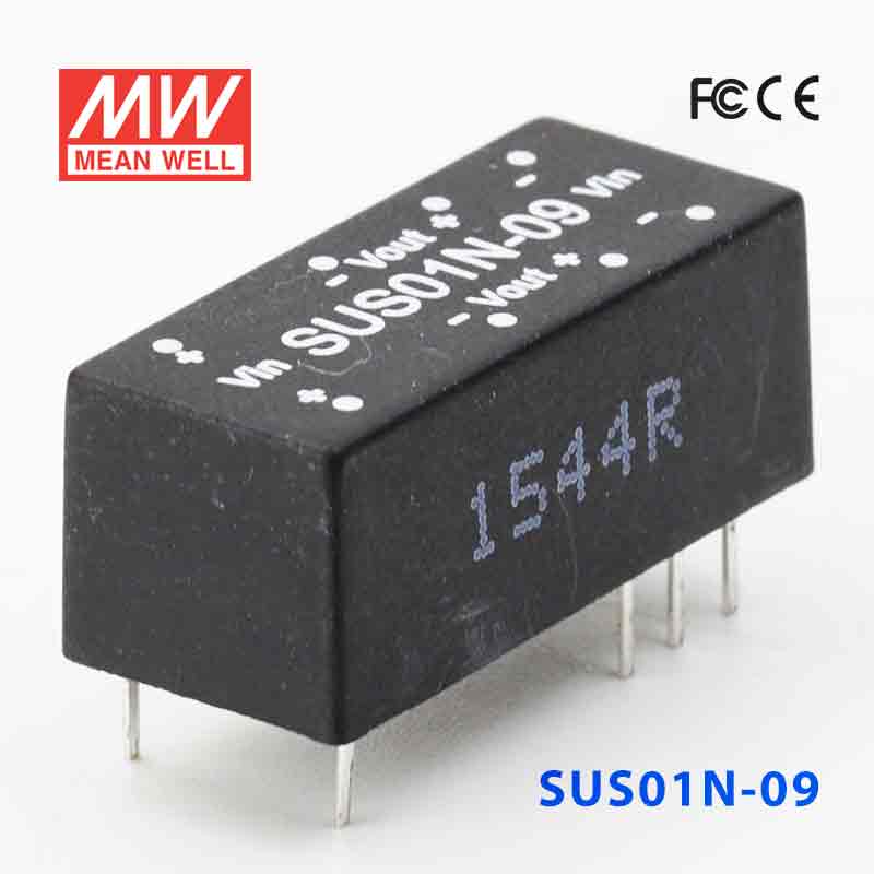 SUS01N-09 SUS01N-09 1W 24V-9V 非稳压单组输出明纬DC-DC转换模块电源