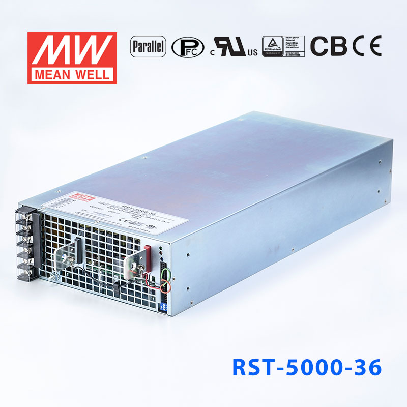 RST-5000-36 RST-5000-36 5000W 三相输入 36V 138A 输出可并联带PFC明纬开关电源