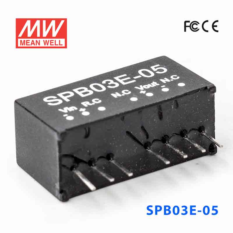 SPB03E-05 SPB03E-05 3W 4.5~9V 输入 5V 稳压单路输出明纬DC-DC转换模块电源