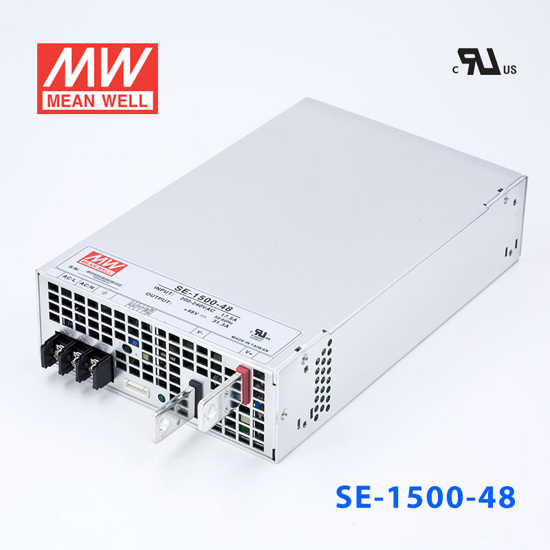 SE-1500-48 SE-1500-48 1500W 48V31.3A 单路输出明纬电源(SE系列-内置有外壳)