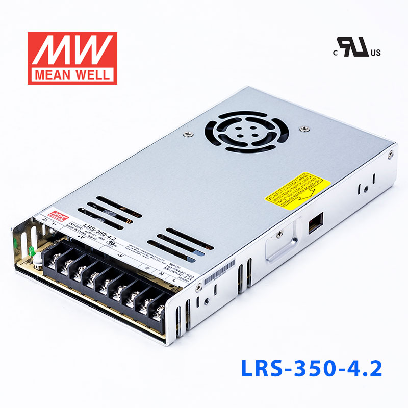 LRS-350-4.2 LRS-350-4.2 252W 4.2V60A输出（输入电压开关选择型)明纬超薄高性能开关电源