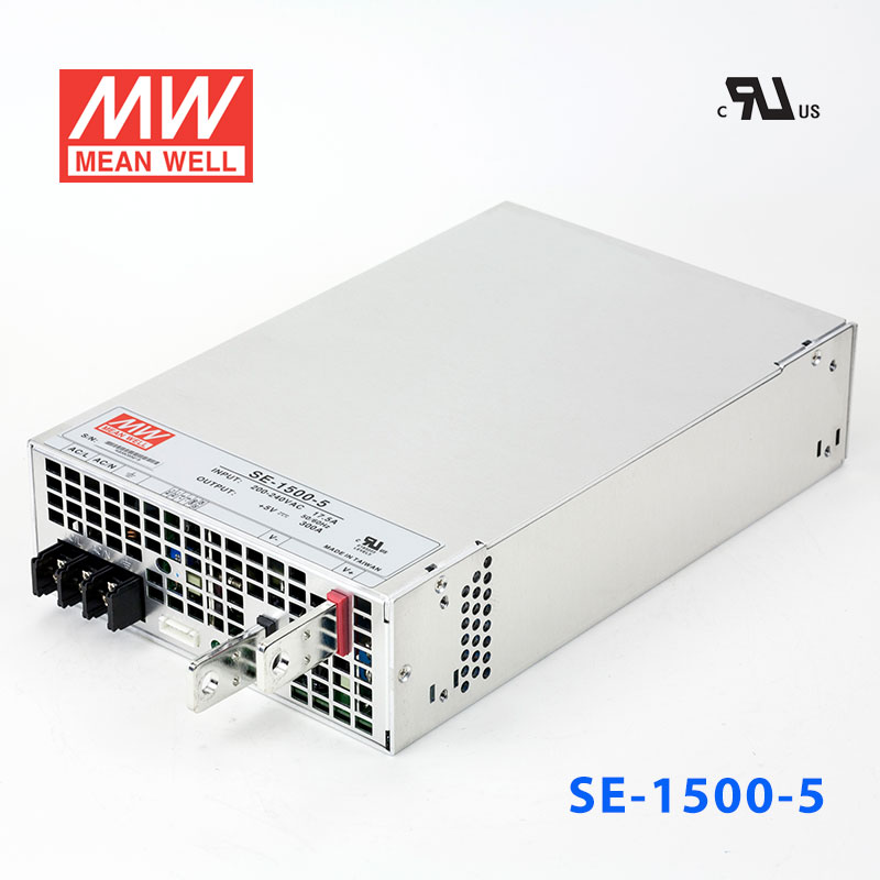 SE-1500-5 SE-1500-5 1500W 5V300A 单路输出明纬电源(SE系列-内置有外壳)