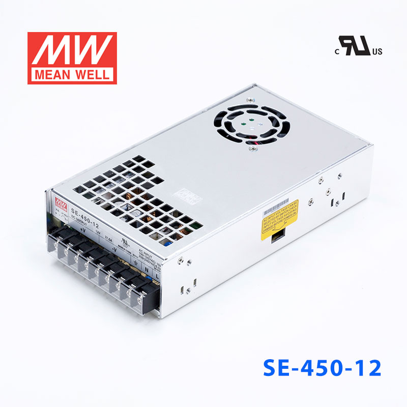 SE-450-12 SE-450-12 450W 12V37.5A 单路输出明纬电源(SE系列-内置有外壳)