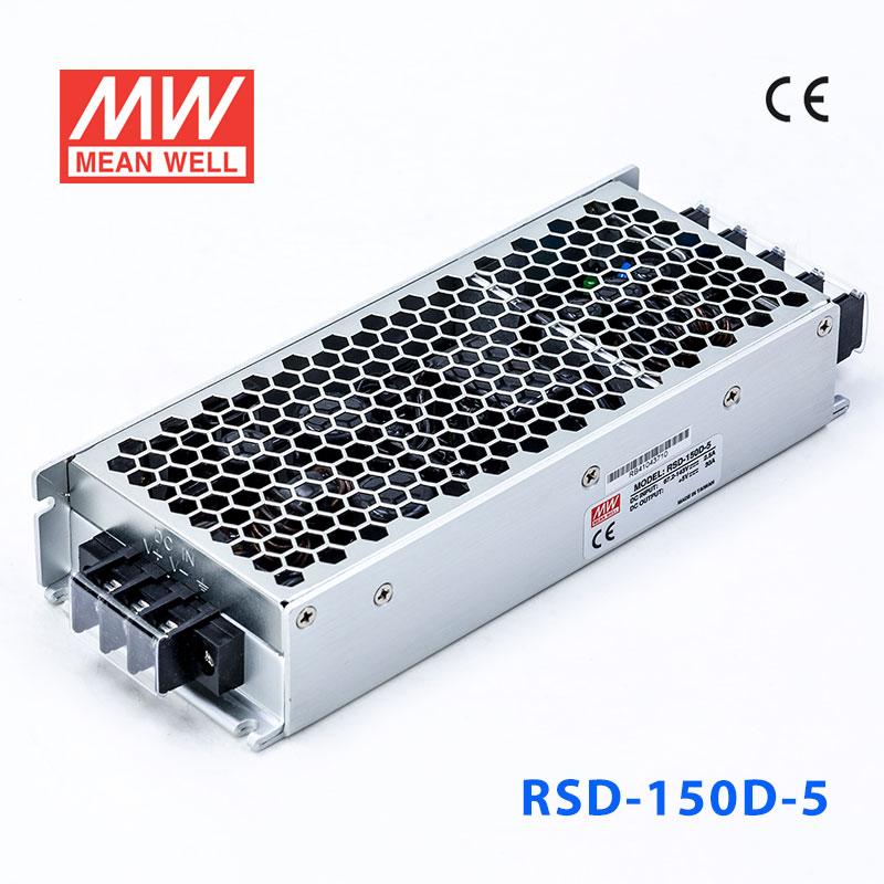 RSD-150D-5 RSD-150D-5 150W 57.6~154V 输入 5V 30A 输出铁道专用明纬DC-DC转换电源