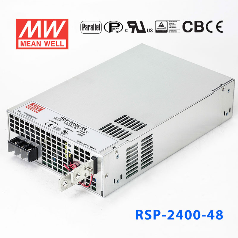 RSP-2400-48 RSP-2400-48 2400W 48V50A 单路输出带PFC可并联明纬开关电源