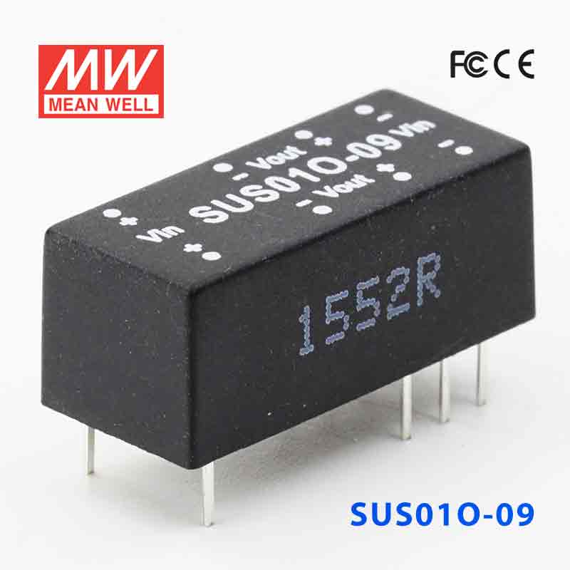 SUS01O-09 SUS01O-09 1W 48V-9V 非稳压单组输出明纬DC-DC转换模块电源