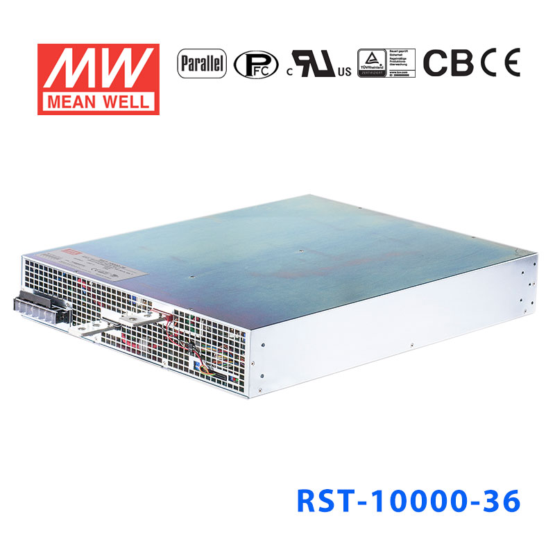RST-10000-36 RST-10000-36 9936W 三相输入 36V 276A 输出可并联带PFC明纬开关电源