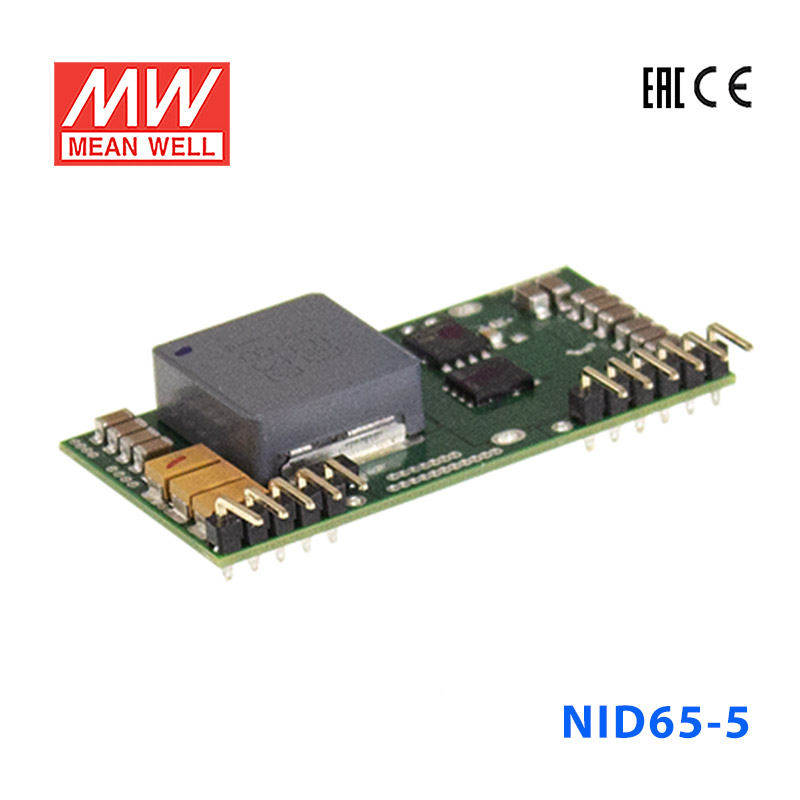 NID65-5 NID65-5台湾明纬5V 0~6.5A 65W左右非绝缘型单组输出变换器