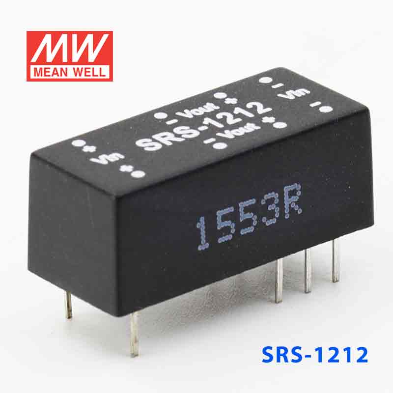 SRS-1212 SRS-1212 0.5W 12V-12V 稳压单组输出明纬DC-DC转换模块电源