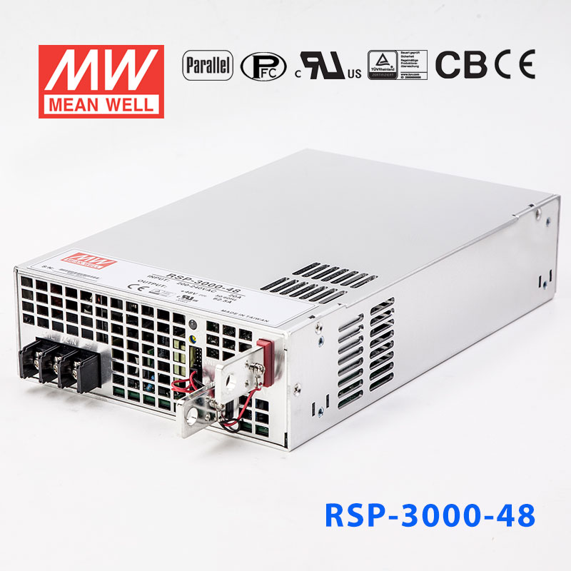 RSP-3000-48 RSP-3000-48 3000W 48V62.5A 单路输出带功率因素校正可并联明纬开关电源
