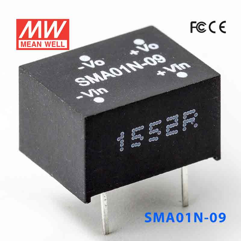 SMA01N-09 SMA01N-09 1W 24V-9V 非稳压单路输出明纬DC-DC转换模块电源