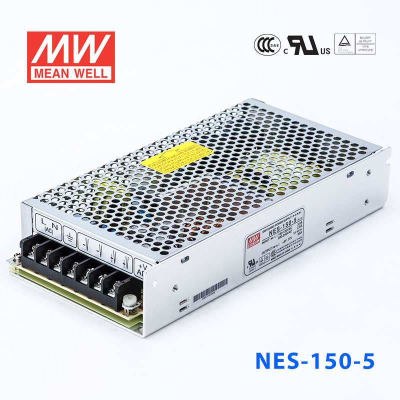 NES-150-5 NES-150-5 150W 5V26A 单路输出CCC认证明纬开关电源(NE系列)