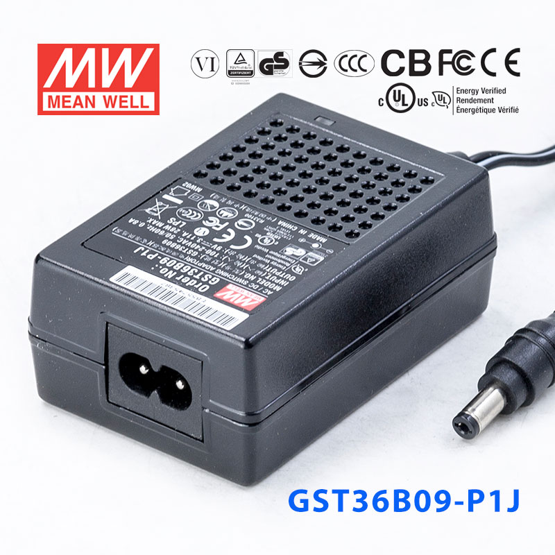 GST36B09-P1J GST36B09-P1J 28W 9V3.11A高效能低空载损耗绿色节能桌上型适配器