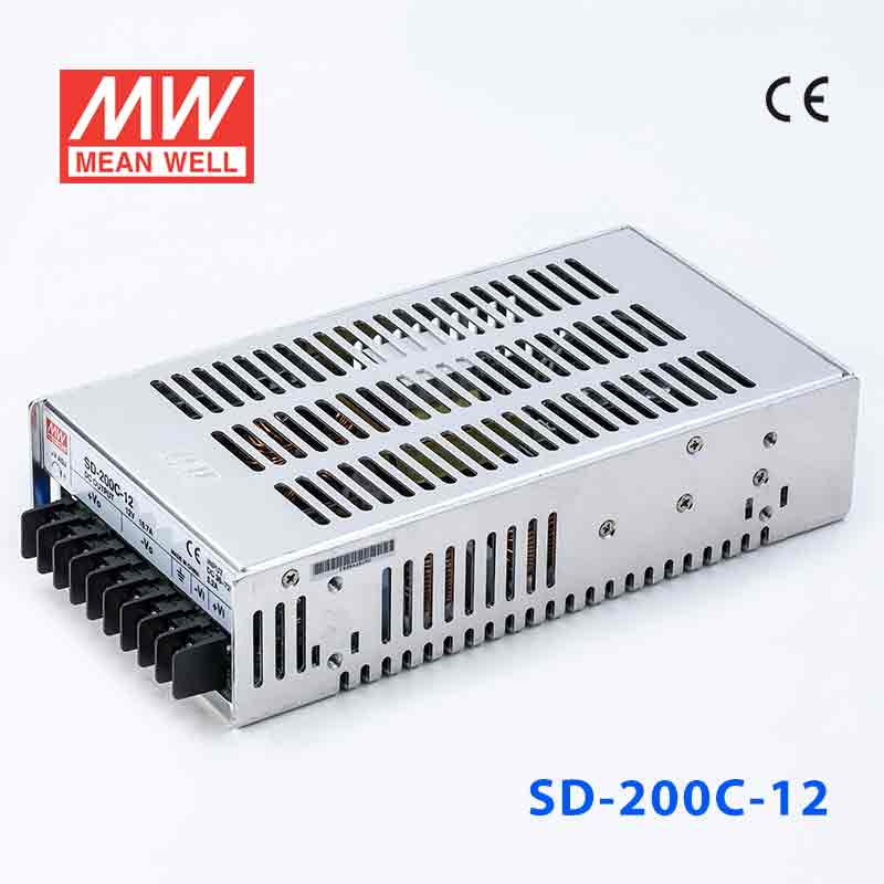 RSD-200C-12 RSD-200C-12 200W 28.8~67.2V 输入 12V 16.7A 输出铁道专用明纬DC-DC转换电源