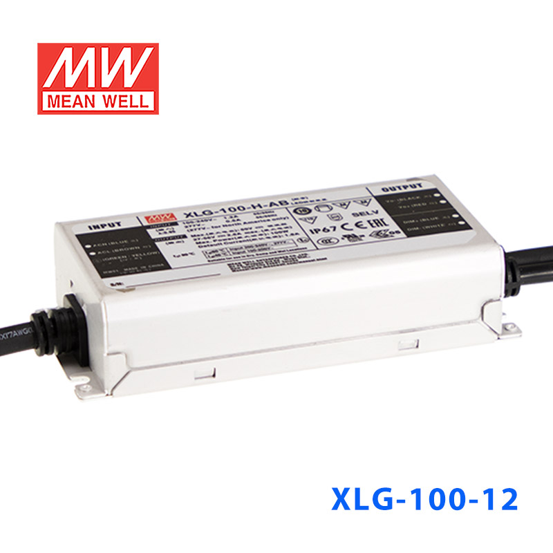 XLG-100-L-AB XLG-100-L-AB明纬71~142V700mA 100W左右恒功率LED驱动三合一调光