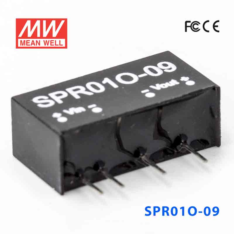 SPR01O-09 SPR01O-09 1W 48V-9V 稳压单路输出明纬DC-DC转换模块电源