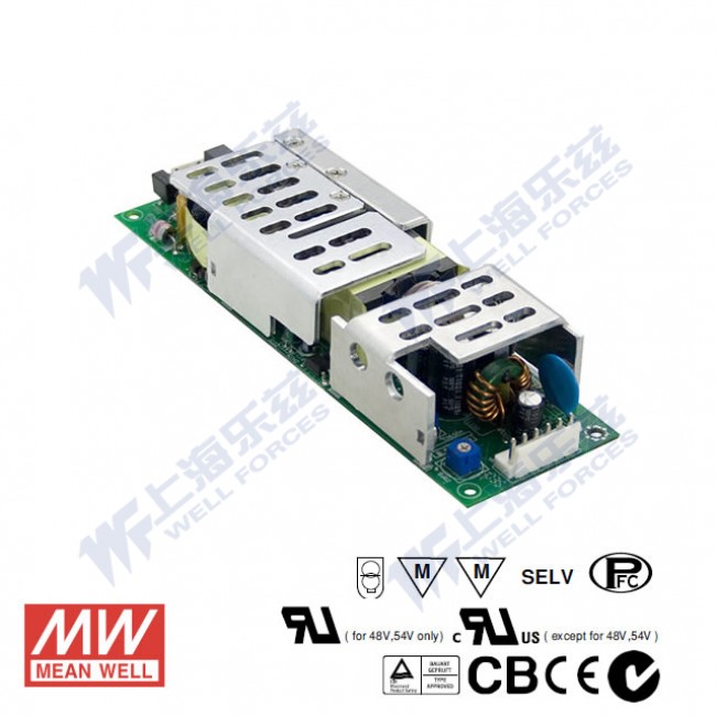 HLP-80H-20 HLP-80H-20 80W 20V 4A 恒压+恒流PFC明纬PCB板型三合一调光LED电源(恒压值恒流值可设定)